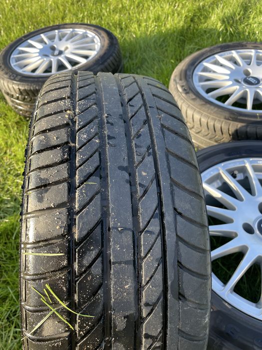 Alufelgi   OZ 4x108  205/55/16 audi 80 stan bardzo dobry opony letnie  5mm