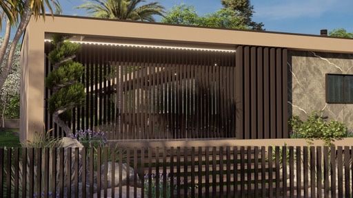 Casa terrea em estrutura com boa esposiçao solar