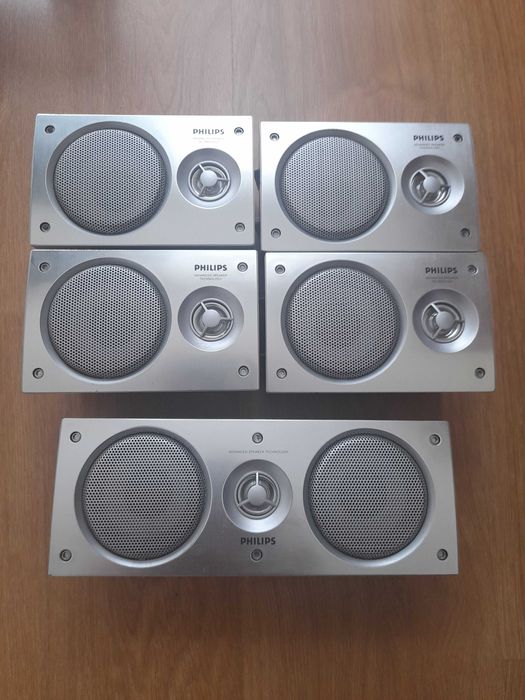 Philips colunas home player cinema