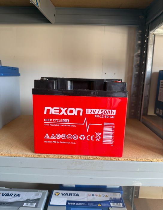 Akululator NEXON Gel 50Ah żel deep cycle 44