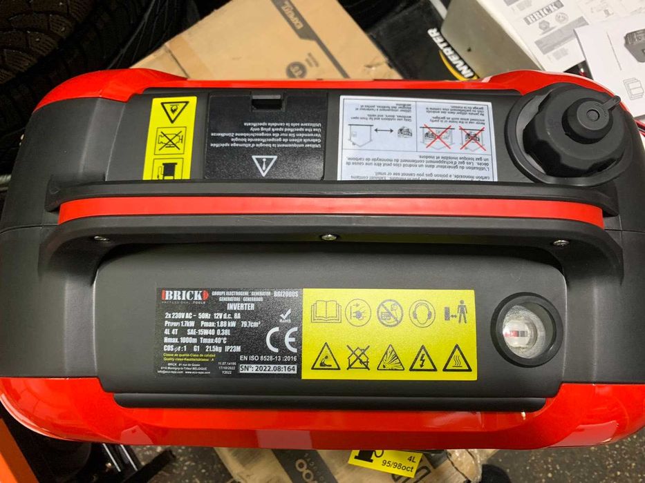 генератор бензиновий brick dgi 2000s з Європи