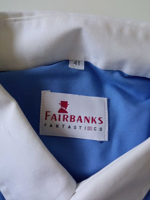 Fairbanks męska koszula gładka bawełna r 41