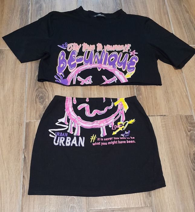 Костюм чорний, розмір S/M