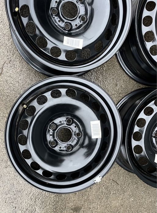 4x felgi stalowe 5x112 r16 6,5J et41 Stalówki Oryginał VW