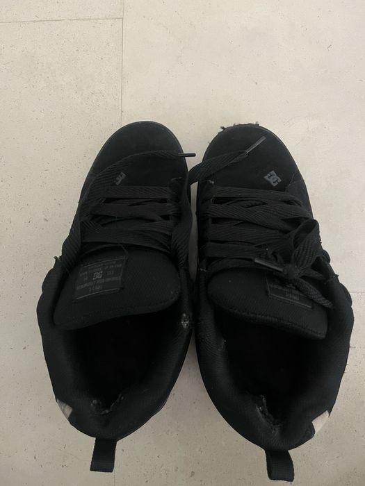 Ténis DC Shoes Pretos – Tamanho 39 – Usados