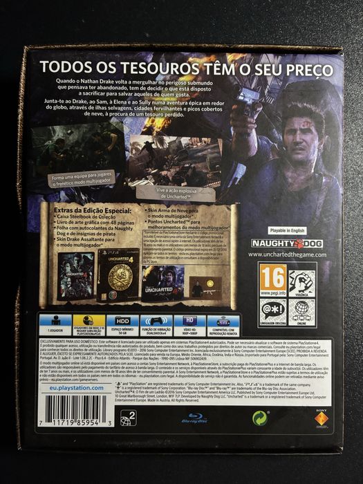 Uncharted 4 A Thief’s End Special Edition PS4