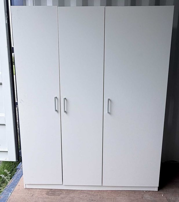 Ikea Dombas Szafa 3 drzwiowa biała szer. 140 cm