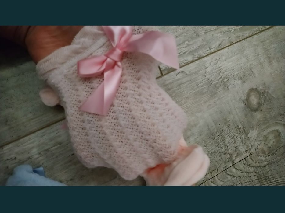 Skarpetki/ podkolanówki letnie - 3 pary - wiek 1-3 lata