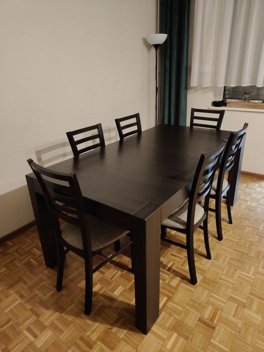 Meble do salonu / jadalni kolor wenge