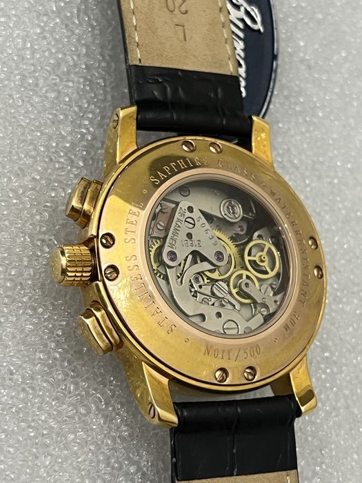 Часы механические хронограф BURAN