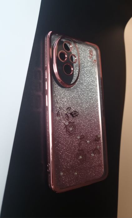 Etui YUEQIAN Glitter do Honor 200, ultracienkie