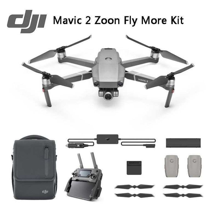 DJI Mavic 2 Zoom Fly More Combo – Drone 4K + Acessórios