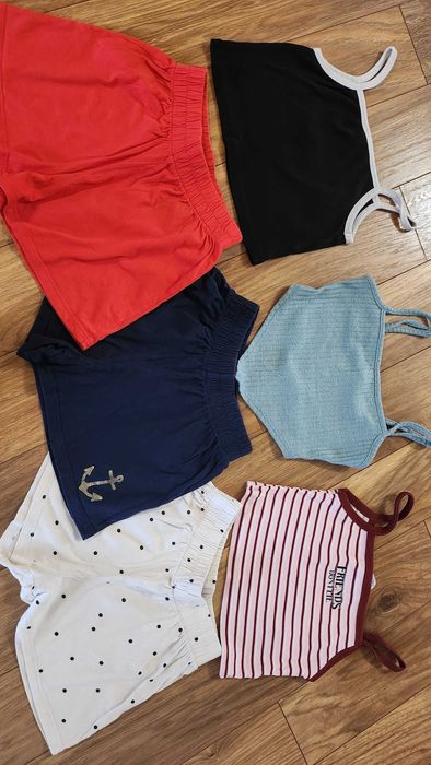 Paka lato dziewczynka 134/140 hm i inne