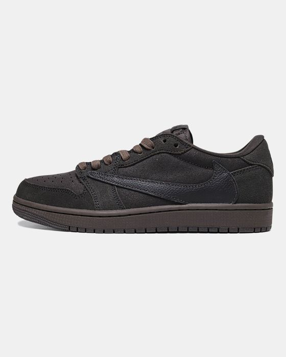 Кросівки Travis Scott x Air Jordan 1 Low OG Velvet Brown (Нові) - 40 і 41 розміри в наявності