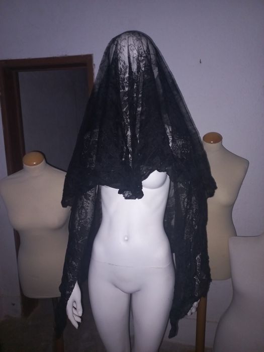 Veu mantilha renda