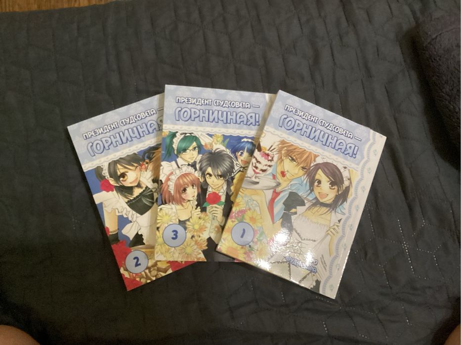 Манґа аніме Президент студсовета горничная