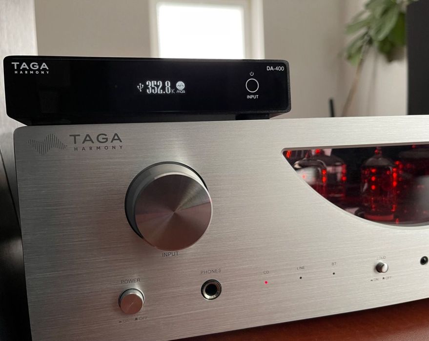 Taga Harmony DA-400 Czarny DAC MQA DSD
