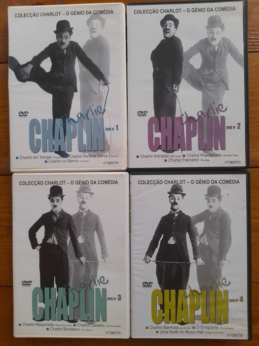 Colecção Charlot o génio da comédia