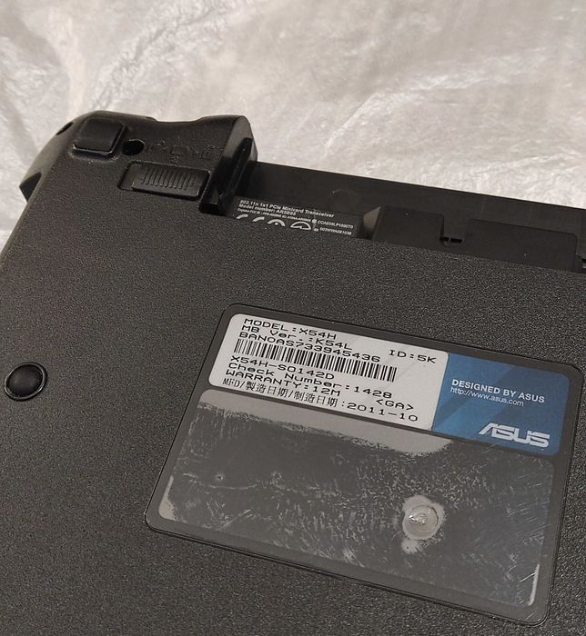 Корпус – Asus X54C/X54H/X54HR/X54HY/X54LY (K54C/K54HR/K54LY) A54C/A54H