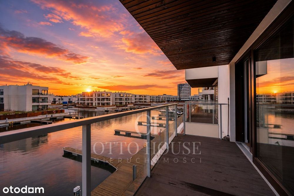 Sol Marina/2 pok./wykończone/40m2/okna na Marinę