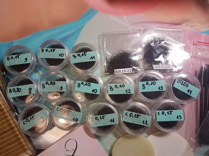 OKAZJA! mega duzy zestaw startowy do rzes!Noble lashes