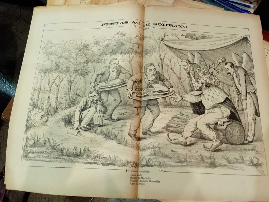 Charivari Semanário Humorístico Ilustrado 1892 - 40 unidades