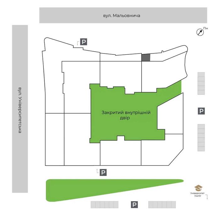 Продаж комерційного приміщення 27.5 м² у ЖК Grand Hills - GHK 201