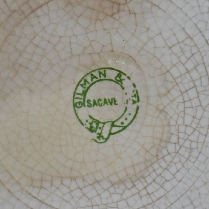 Taça e Pires em Faiança Gilman Sacavém