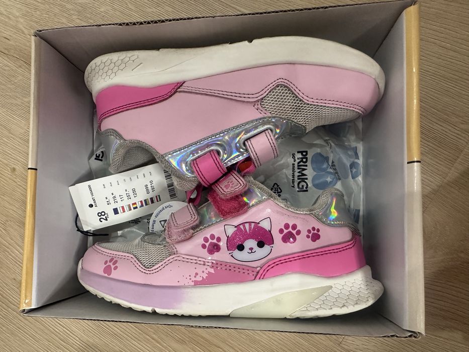 Sneakersy Primigi 28 dziewczęce adidasy dla dziewczynki