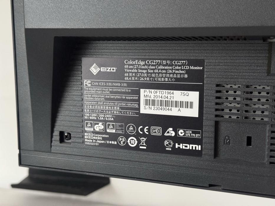 Eizo ColorEdge CG277, stan bdb