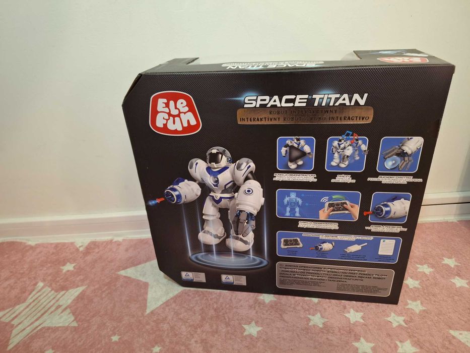 Nowy Interaktywny zdalnie sterowany Robot - Space Titan
