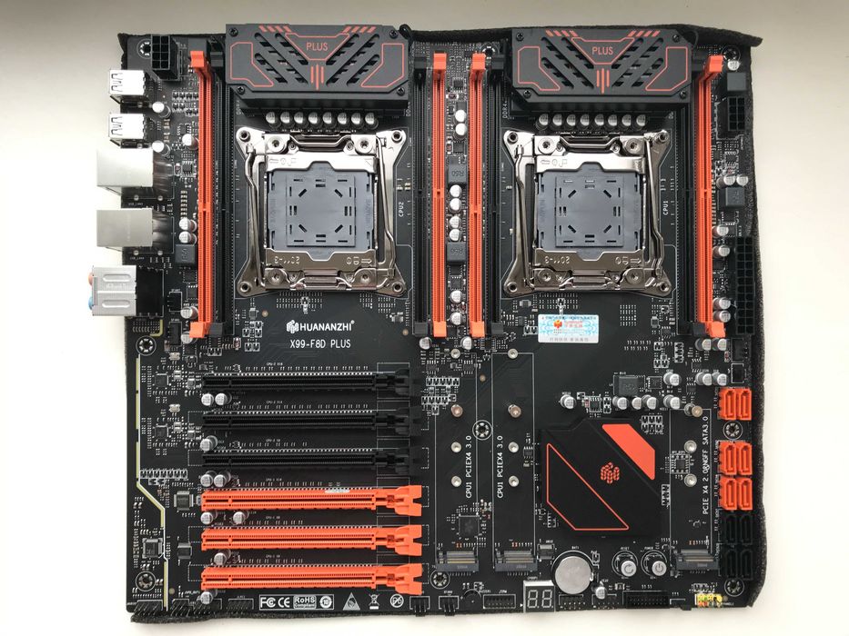 Huananzhi X99 F8D Plus Dual нова плата сокет 2011-3: 8 999 грн