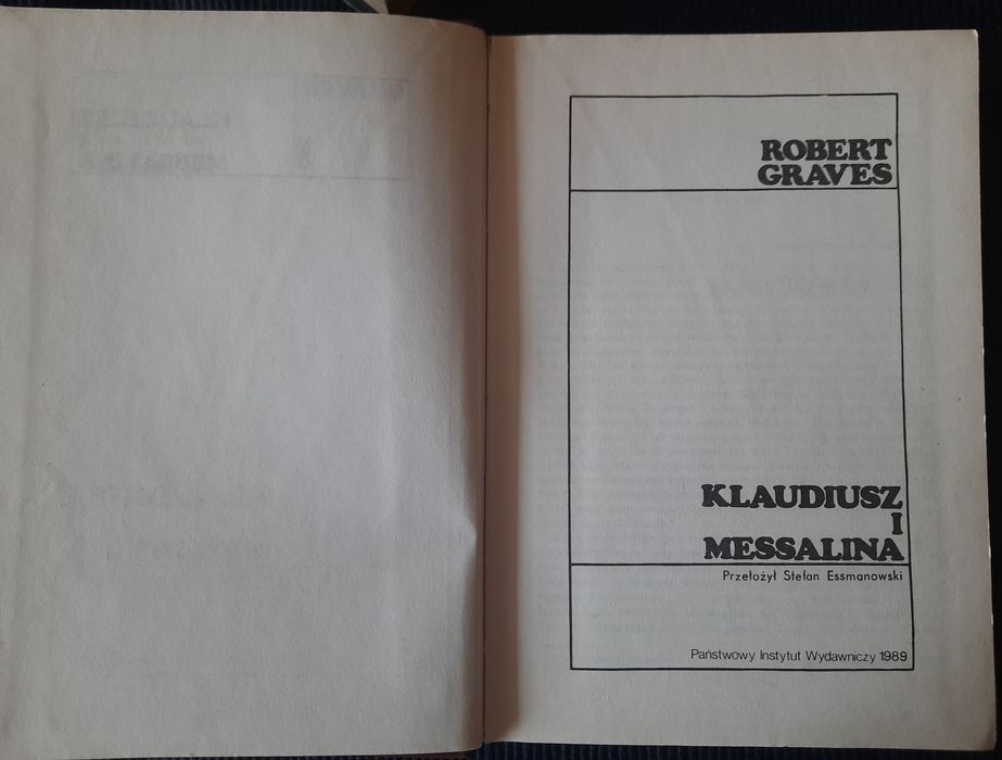 R.Graves "Klaudiusz i Messalina"
