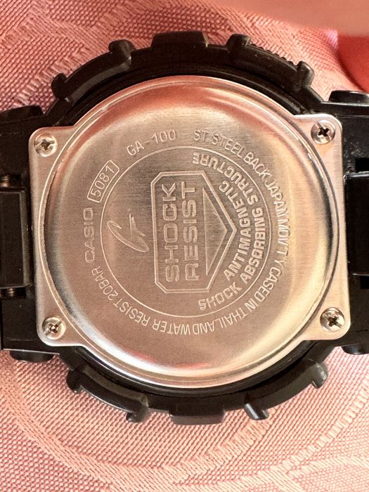 Casio G-shock GA100 odporny zegarek meski