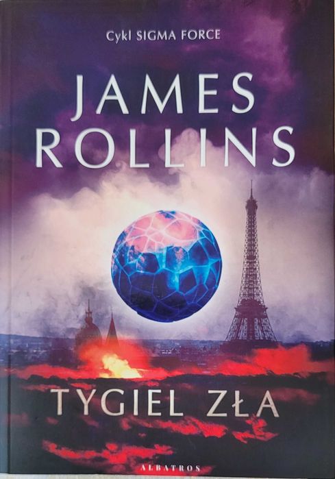 Pakiet trzech książek sensacyjnych James Rollins, Raymond Khoury