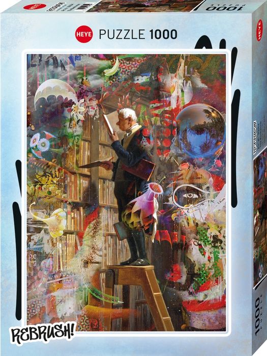 Puzzle 1000 elementów. W krainie fantazji. Heye. Nowy Produkt