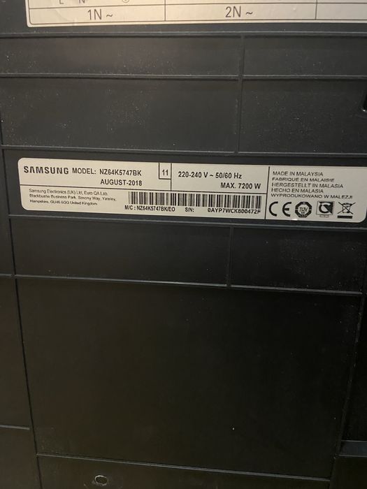 płyta indukcyjna Samsung