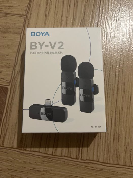 Бездротовий мікрофон Boya BY-V2, V20.