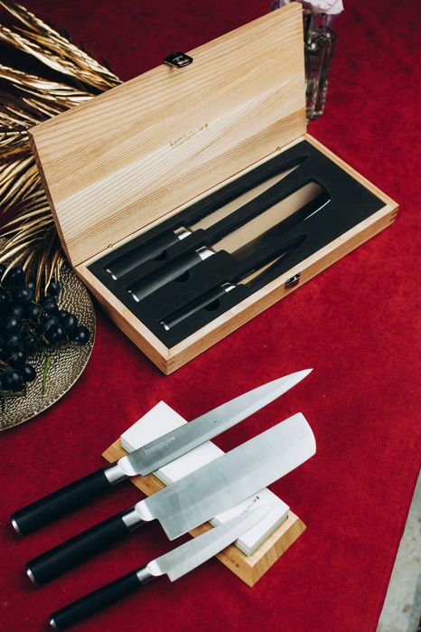 Набір ножів Kamikoto - Kanpeki Knife Set (японська сталь): 4 400