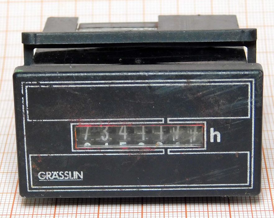 Licznik czasu pracy 220V 50Hz FWZ55 L GRASSLIN [0RK]1