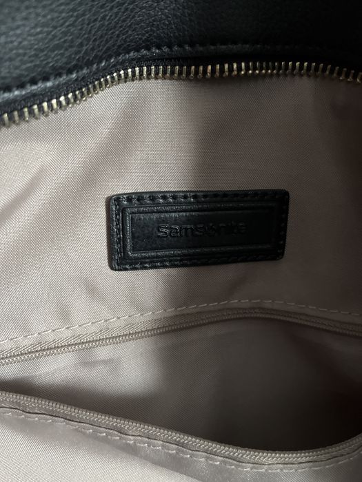 Carteira grande Samsonite em pele