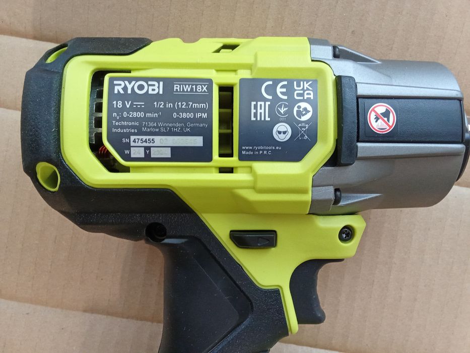 Ryobi riw18x 900Nm akumulatorowy klucz udarowy nowy oryginał
