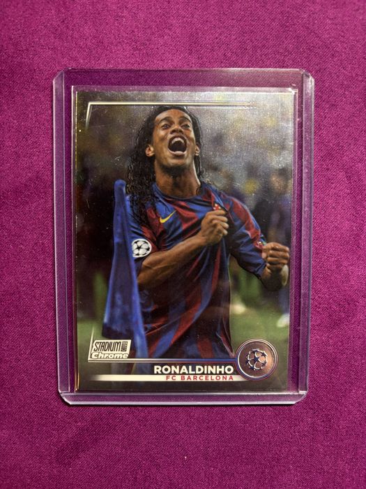 Card Ronaldinho Topps Chrome