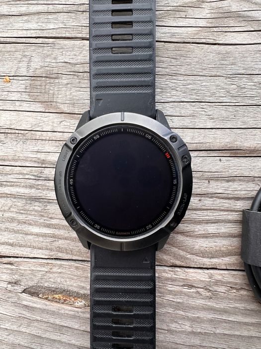 Garmin Fenix 6X Pro GPS – stan idealny, 51 mm, Black Edition