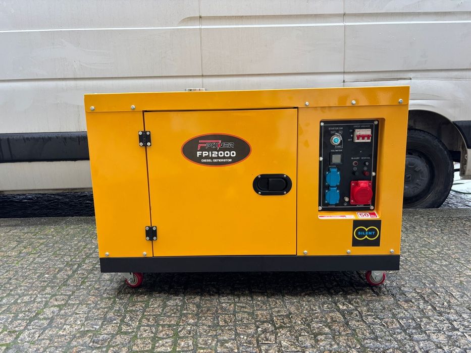 Gerador a Gasóleo 8.5kW REAIS Trifásico e monofásico