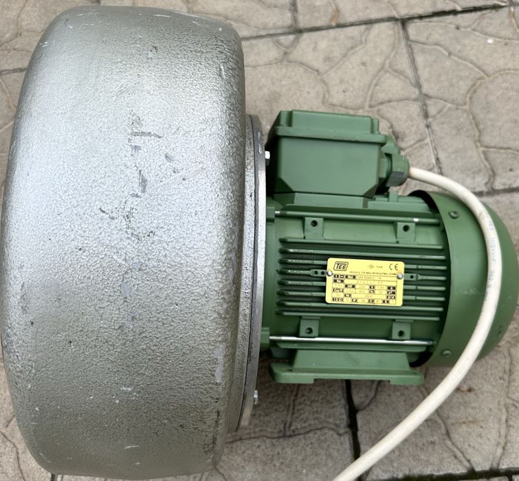 Алюминиевый вентилятор улитка 1.1 кВт (220В) TEE Турция