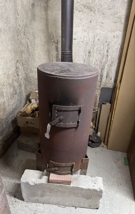 Piecyk / koza + rura kominowa