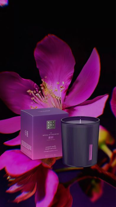 Ароматні свічки бренду Rituals Sakura Ayurveda Yozakura