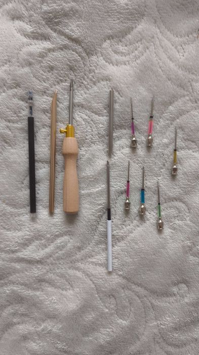 Набір для килимової вишивки (інструкція по стібках в подарунок)