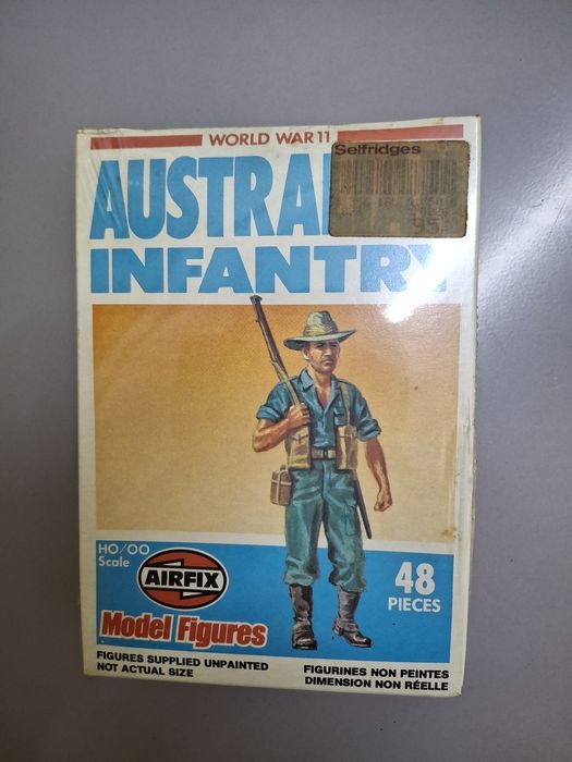 Airfix ho caixa nova infantaria australiana vintage
